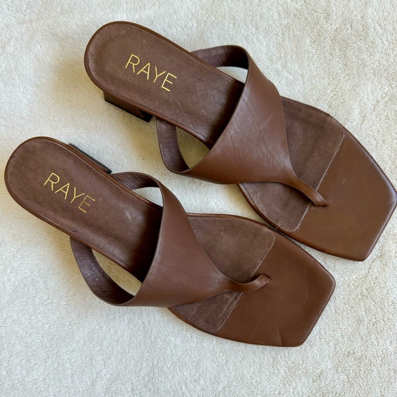 New RAYE Arabelle Heel in Brown - Picture 3 of 10